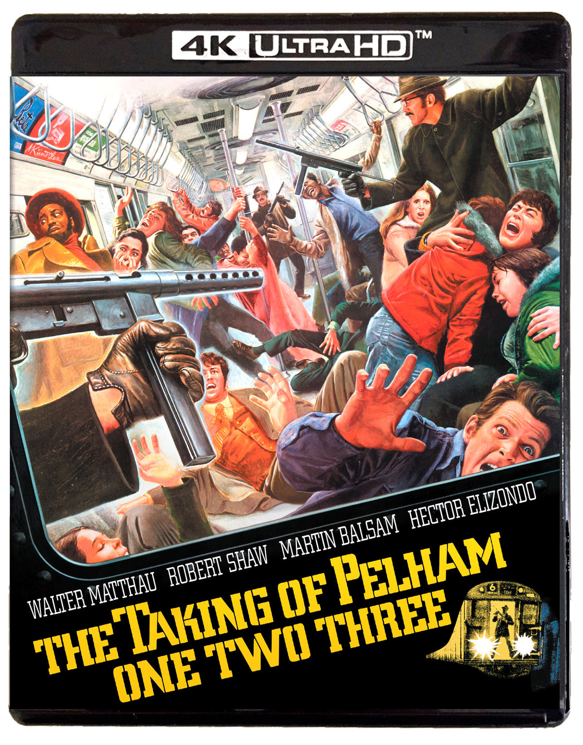 Front cover of The Taking of Pelham One Two Three [4K Ultra HD + Blu-ray]