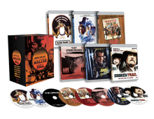 Box contents of Directed By… Walter Hill Limited Edition 8-Disc Hardbox [4K Ultra HD + Blu-ray] (Australian Import)
