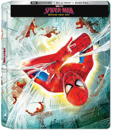 Front cover of Spider-Man: Brand New Day Limited Edition Steelbook [4K Ultra HD + Blu-ray]