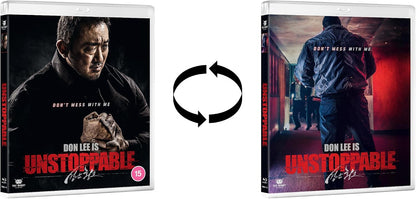 Reversible cover of Unstoppable (UK Import) [Region B Blu-ray]