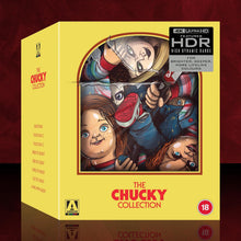 Front cover of The Chucky Collection Limited Edition (UK Import) [4K Ultra HD + Region B Blu-ray]