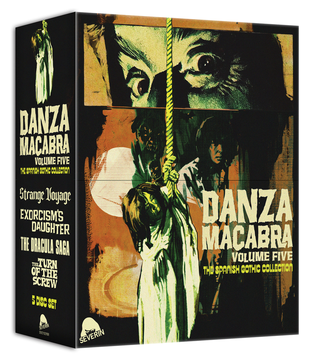 Front cover of Danza Macabra Volume Five: Spanish Gothic Collection [Blu-ray]