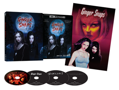 Packshot of Damaged | Ginger Snaps Trilogy Limited Edition Lenticular Hardcase [4K Ultra HD + Blu-ray] (Australian Import)