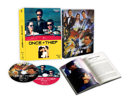 Box contents of Once A Thief Limited Edition Hardbox [4K Ultra HD + Blu-ray] (Australian Import)