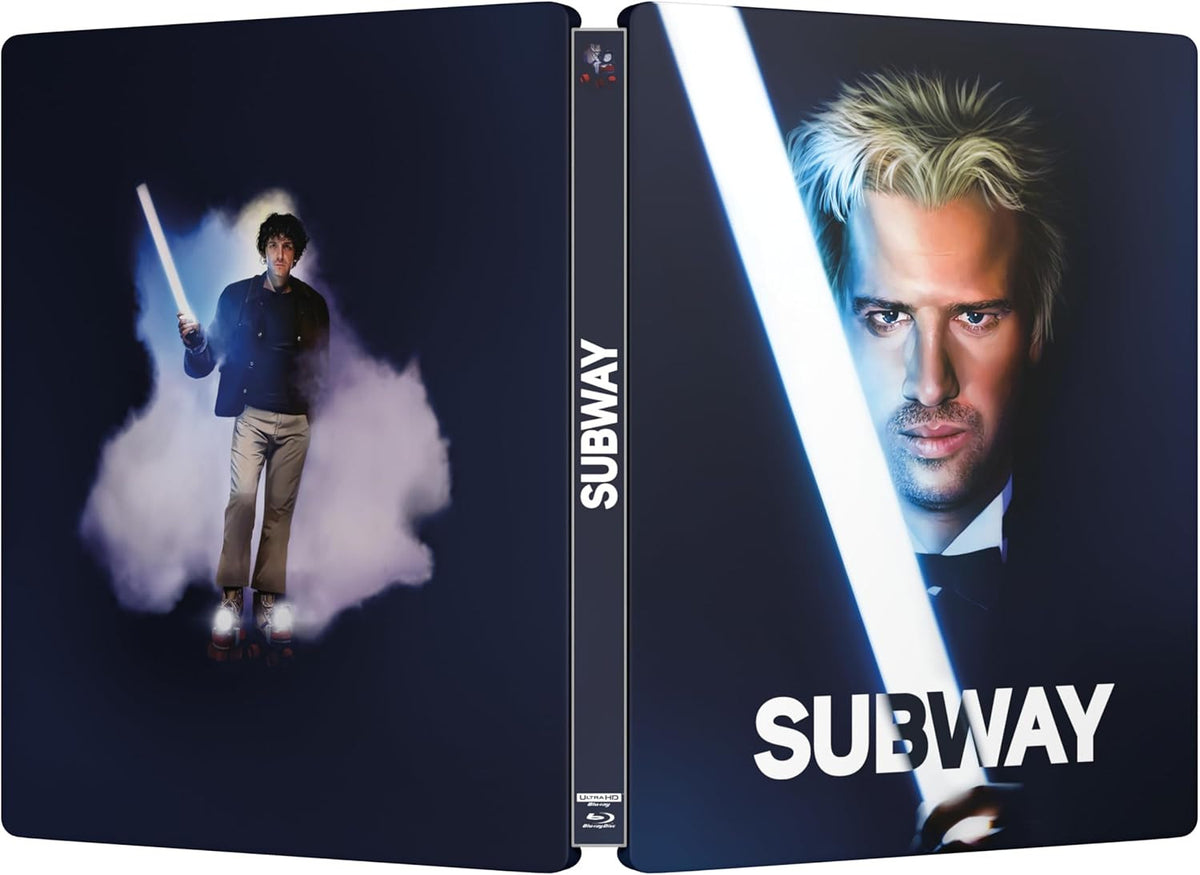 Full cover of Subway Limited Edition Steelbook (UK Import) [4K Ultra HD + Region B Blu-ray]