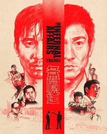 Front cover of Infernal Affairs Trilogy (Collector's Edition) [4K Ultra HD + Blu-ray] (Australian Import)