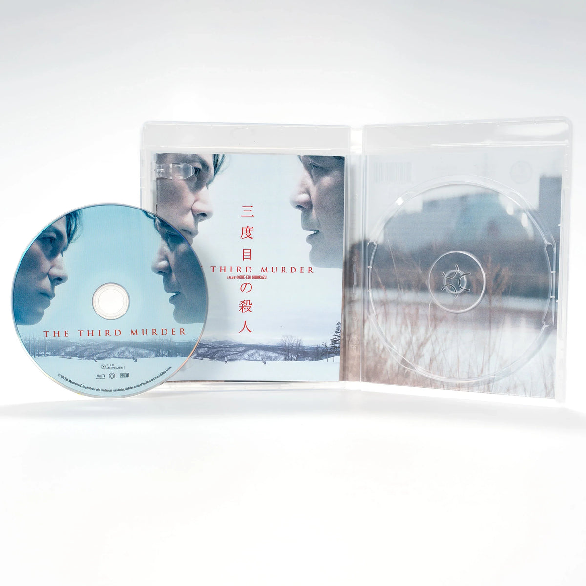 Open case of The Third Murder [Blu-ray]