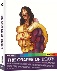 Front slipcase of The Grapes of Death Limited Edition (UK Import) [4K Ultra HD]