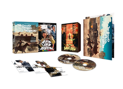 Box contents of The Good, The Bad, The Weird [Limited Edition] [4K Ultra HD]