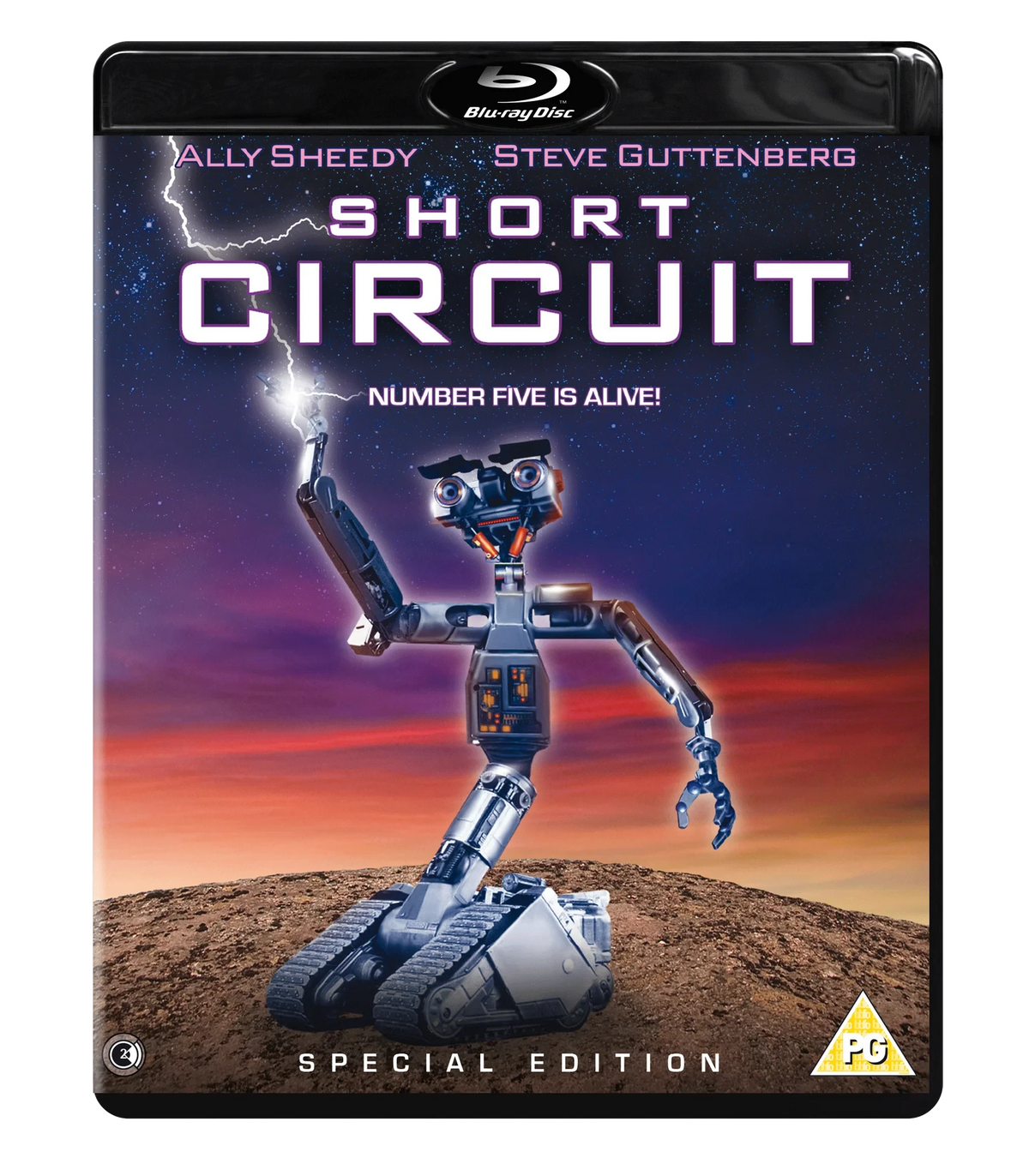 Front cover of Short Circuit (UK Import) [Region Free Blu-ray]