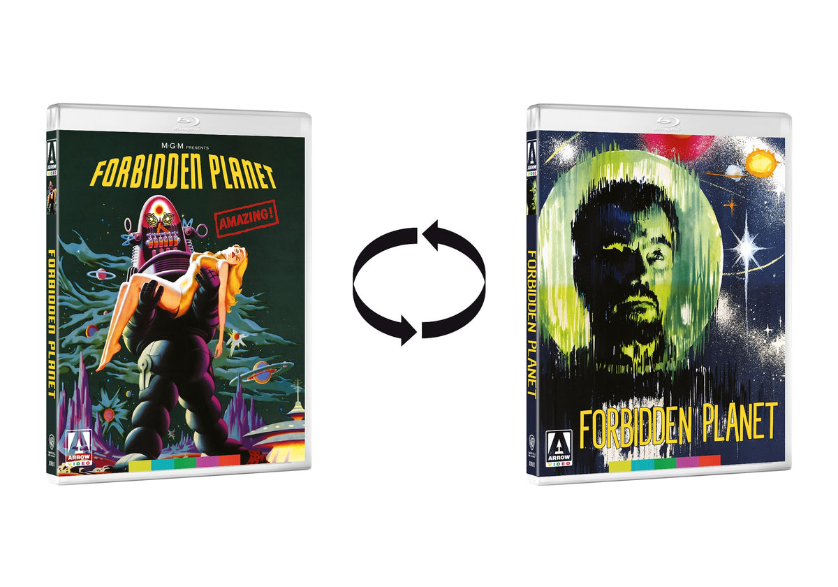 Reversible cover of Forbidden Planet (Limited Edition) [Blu-ray]