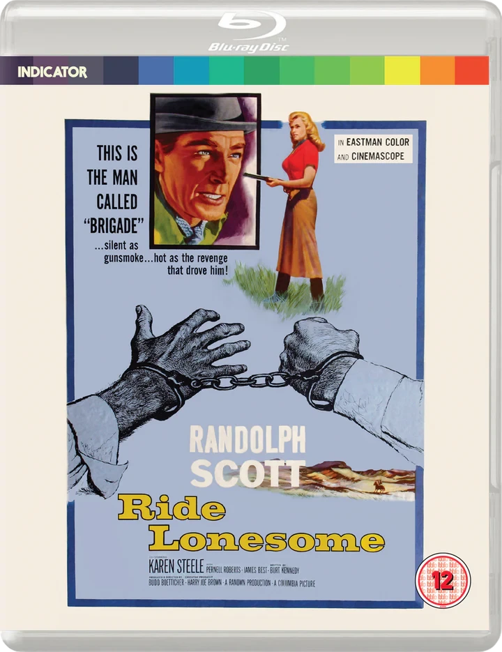 Front cover of Ride Lonesome (UK Import) [Blu-ray]