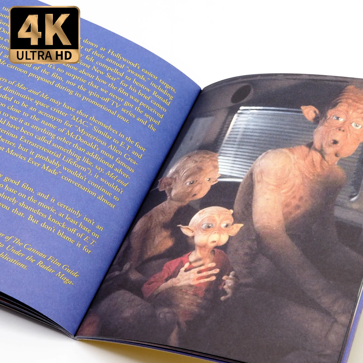 Open included booklet 2 of Mac and Me [4K Ultra HD + Blu-ray Set]