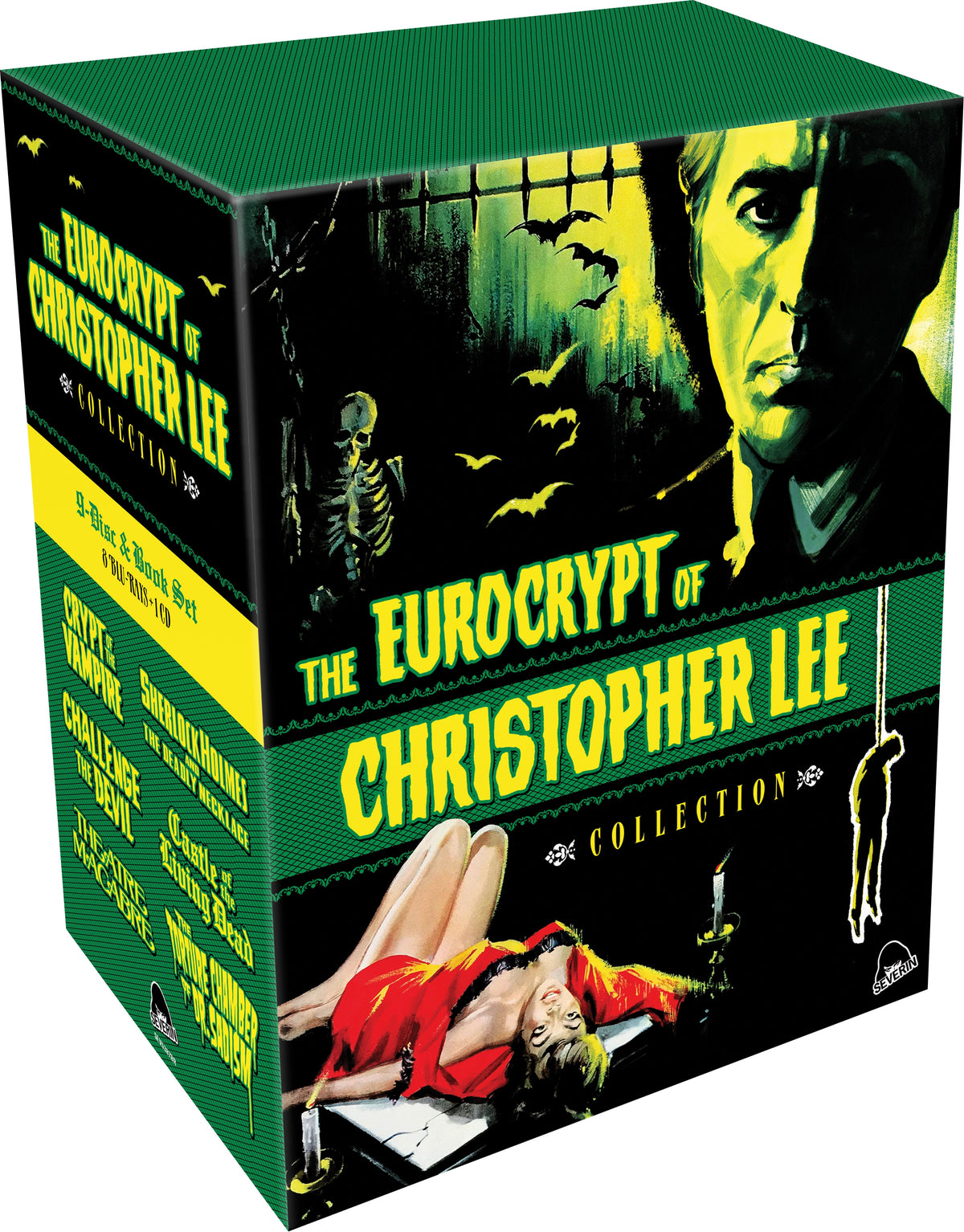 3D art of The Eurocrypt Of Christopher Lee Collection [Blu-ray]