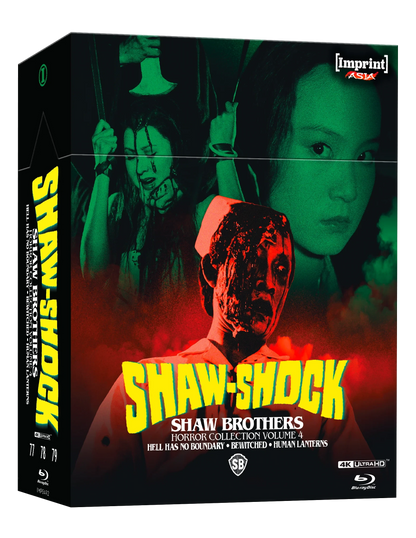 Front cover of Shaw-Shock: Shaw Brothers Horror Collection Volume 4 Limited Edition Hardbox [4K Ultra HD + Blu-ray] (Australian Import)