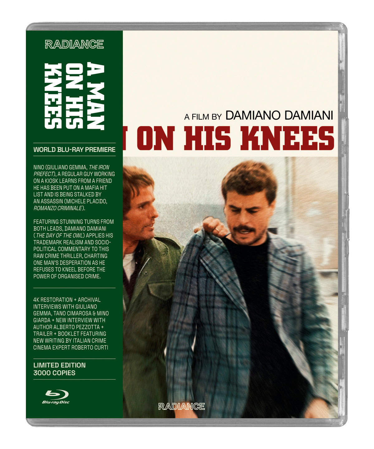 Front cover of A Man On His Knees Limited Edition [Blu-ray]
