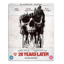 Front cover of 28 Years Later Limited Edition Steelbook (UK Import) [4K Ultra HD + Region B Blu-ray]