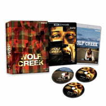Box contents of Wolf Creek (2005) Limited Edition Hardbox [4K Ultra HD + Blu-ray] (Australian Import)