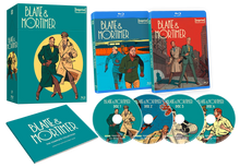 Box contents of Blake and Mortimer: Complete Collection Limited Edition Hardbox [Blu-ray] (Australian Import)