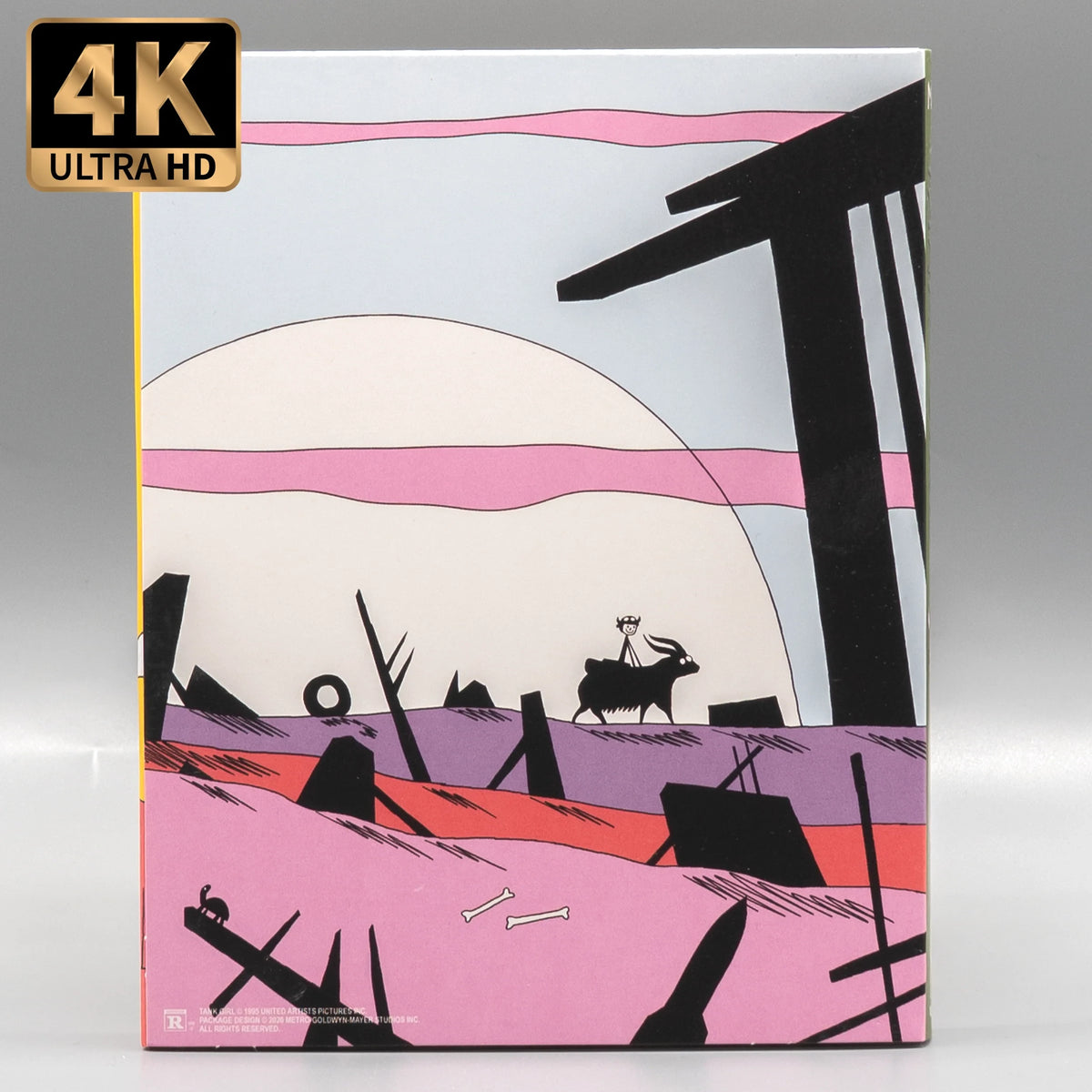 Back slipcover of Tank Girl [4K Ultra HD + Blu-ray]