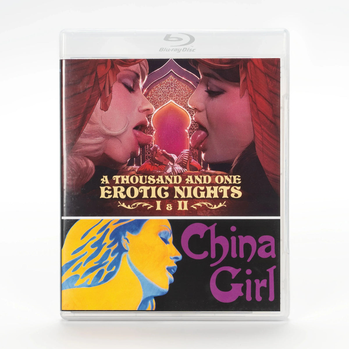 Front case of A Thousand and One Erotic Nights 1 & 2 + China Girl [Blu-ray]