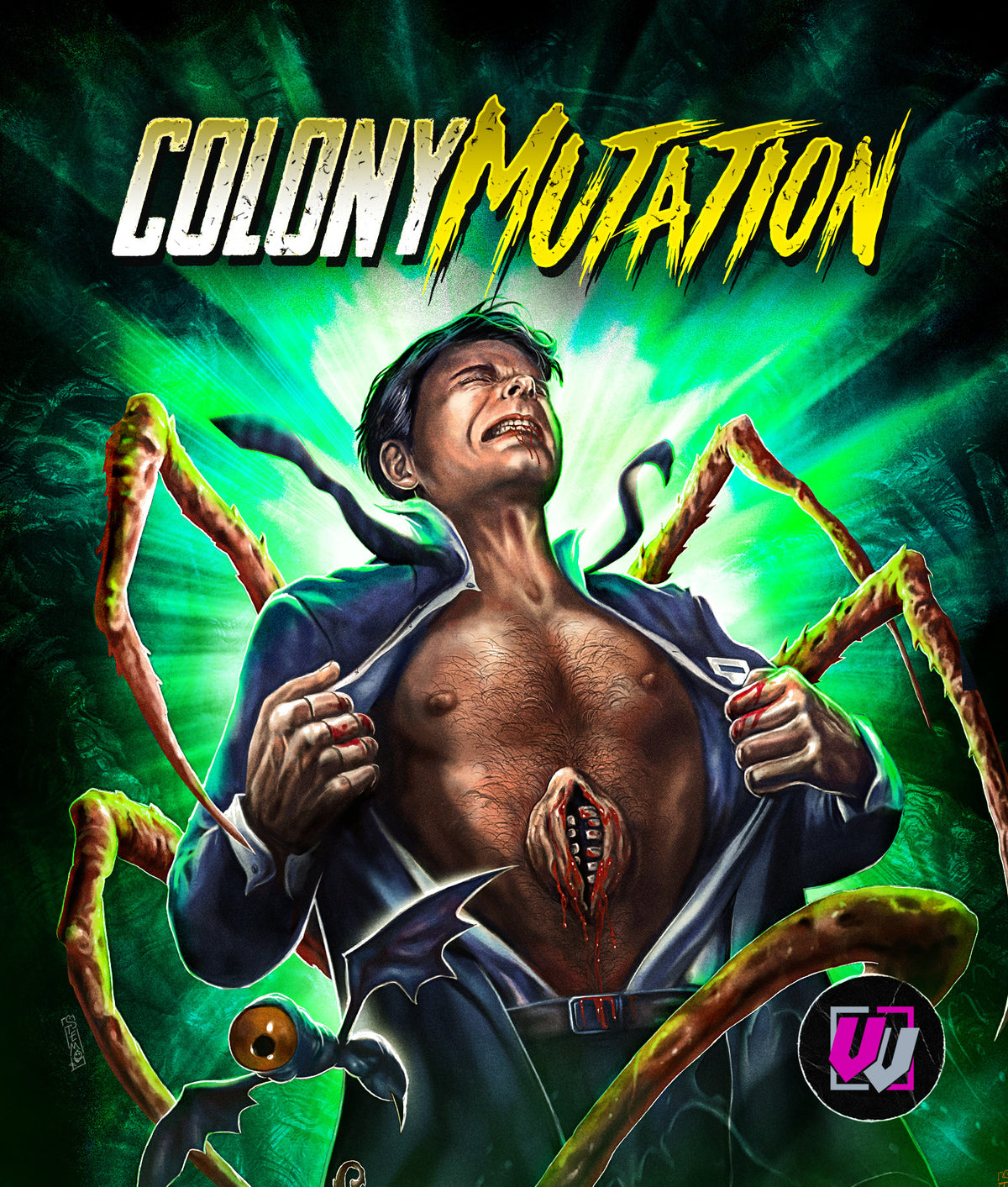 Front cover of Colony Mutation (Visual Vengeance Collector's Edition) [Blu-ray]