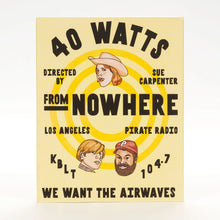 Back cover of 40 Watts from Nowhere [Blu-ray]