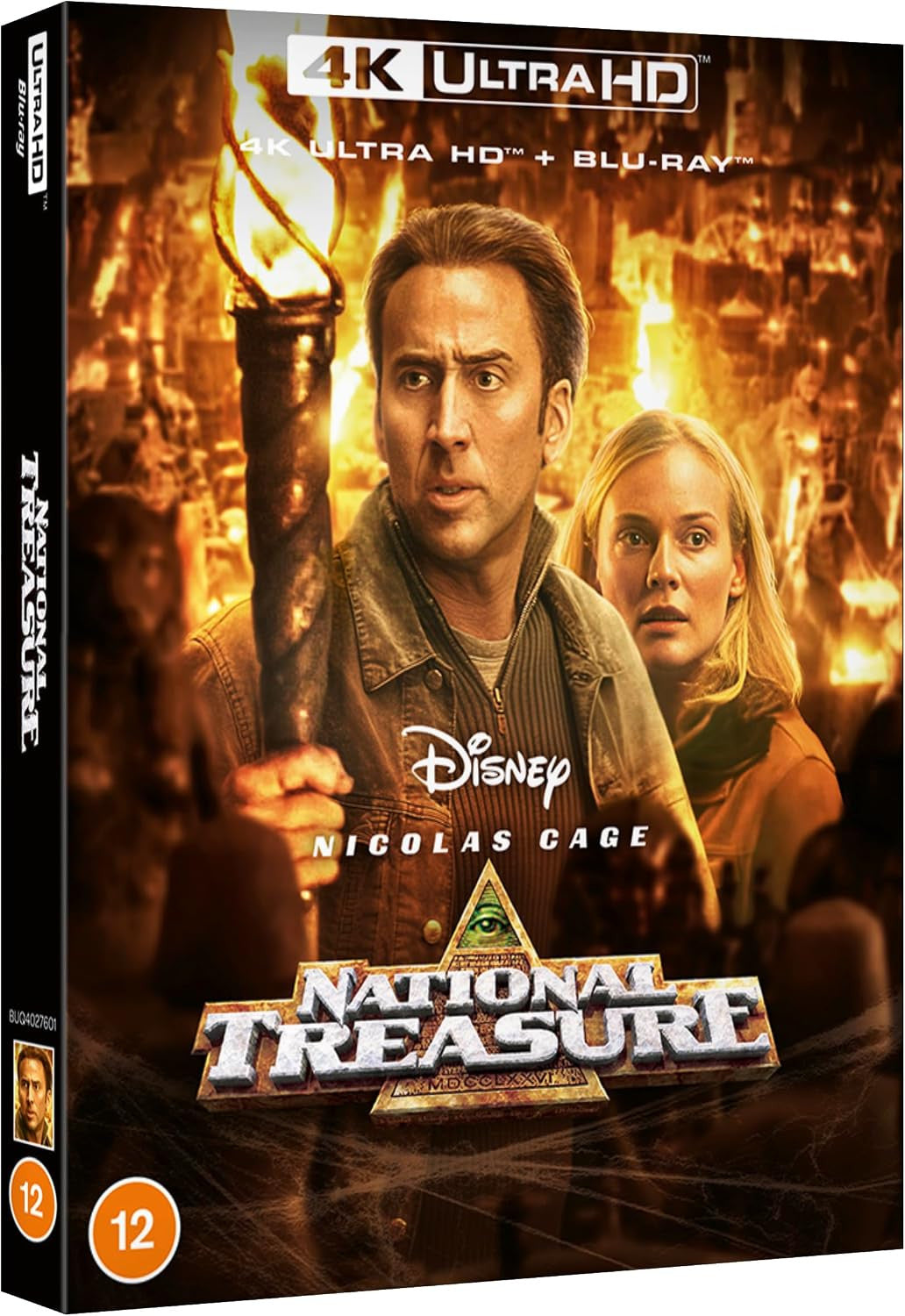 Front cover of National Treasure (UK Import) [4K Ultra HD + Blu-ray]