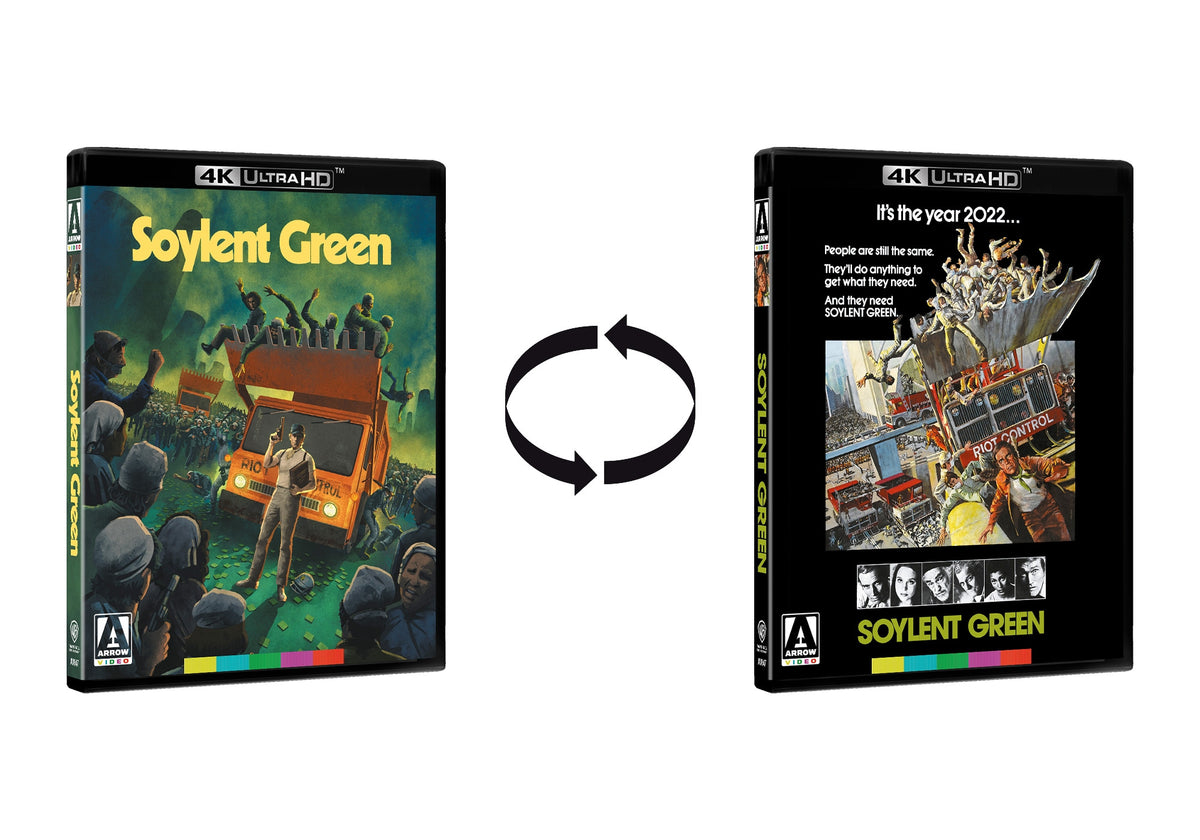 Reversible cover of Soylent Green Limited Edition [4K Ultra HD]