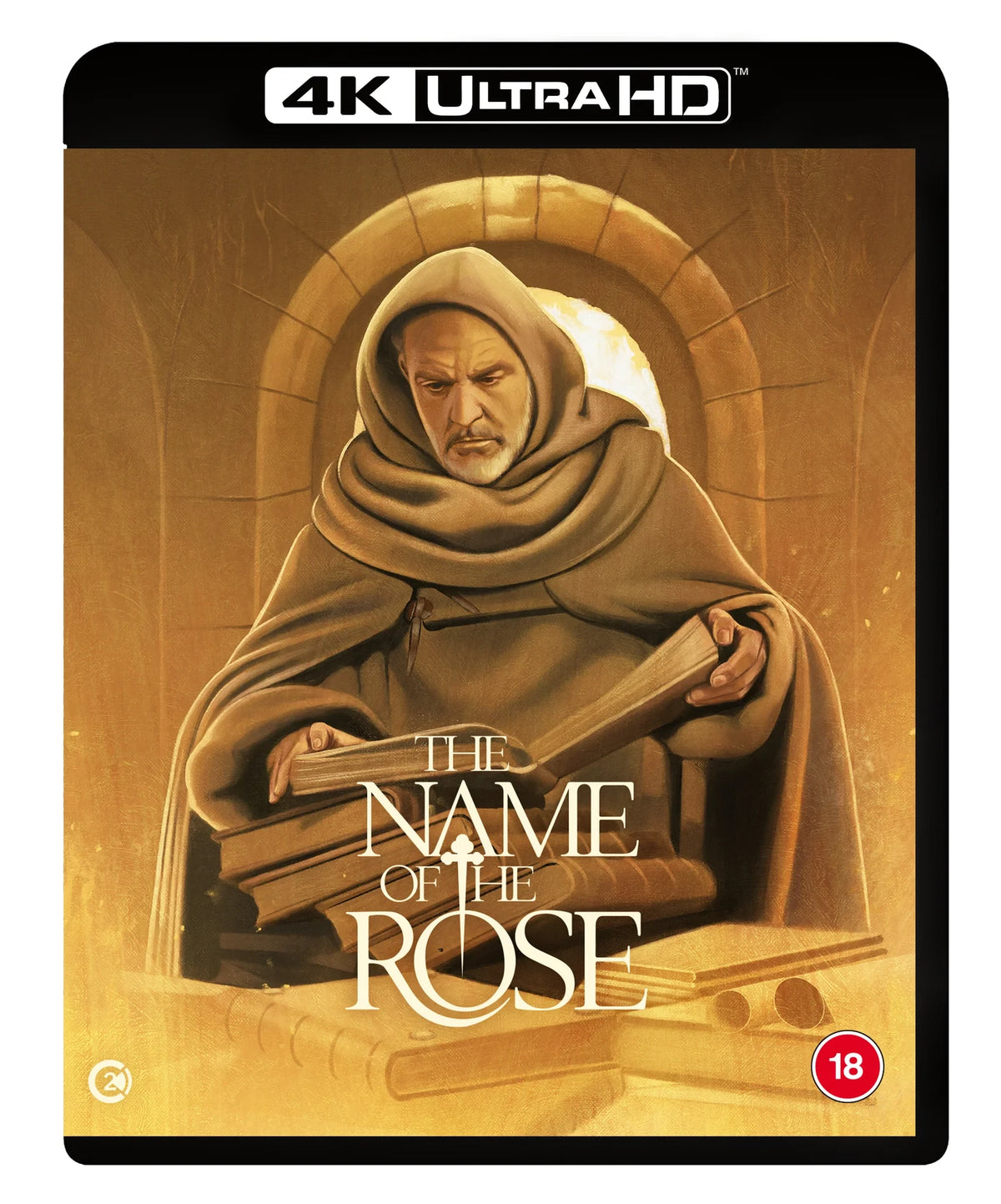Front cover of The Name of the Rose Standard Edition UK Import [4K Ultra HD]