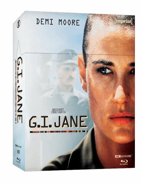 3D art of G.I. Jane (1997) Limited Edition Hardbox [4K Ultra HD + Blu-ray] (Australian Import)