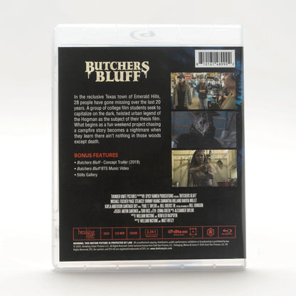 Back case of Butcher's Bluff [Blu-ray]