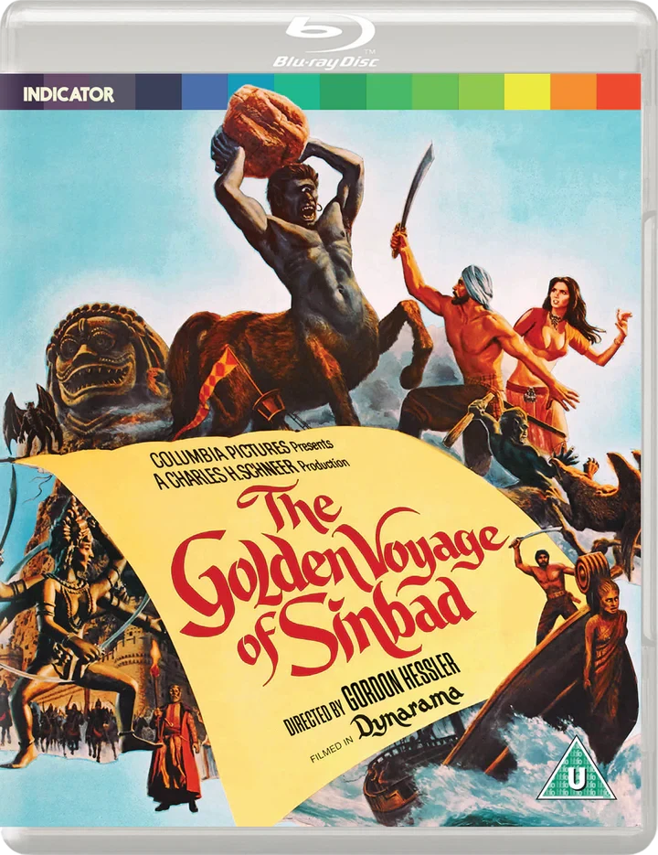 Front cover of The Golden Voyage Of Sinbad (UK Import) [Blu-ray]