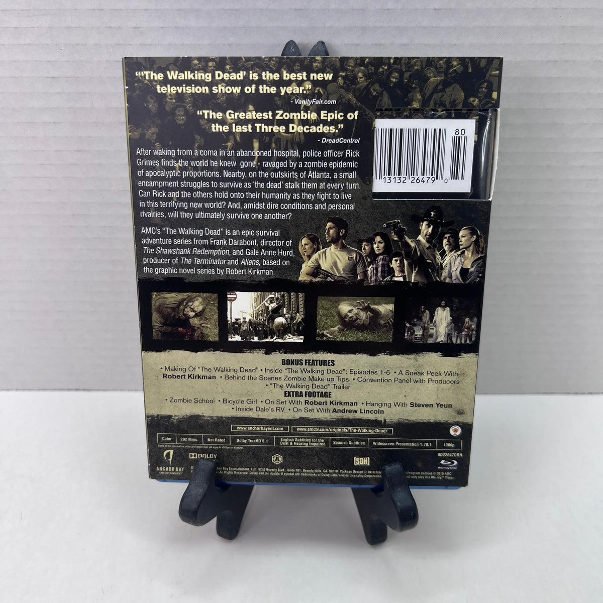 Back cover of Pre-Owned | The Walking Dead: The Complete First Season [Blu-ray]