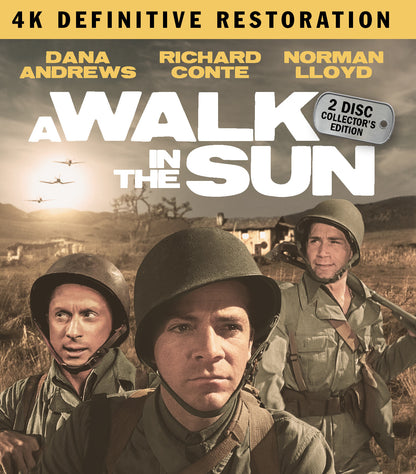 Front cover of A Walk In The Sun: The Definitive Restoration [Blu-ray]