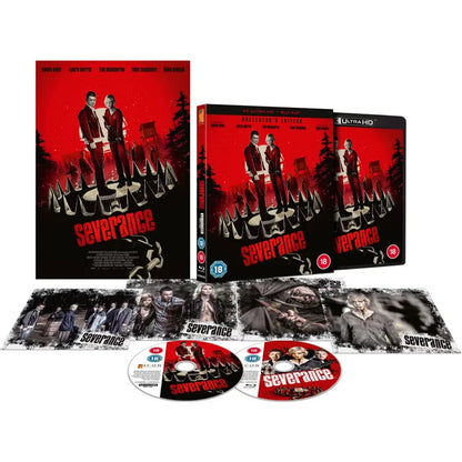 Box contents of Severance Limited Collector's Edition (UK Import) [4K Ultra HD + Region B Blu-ray]