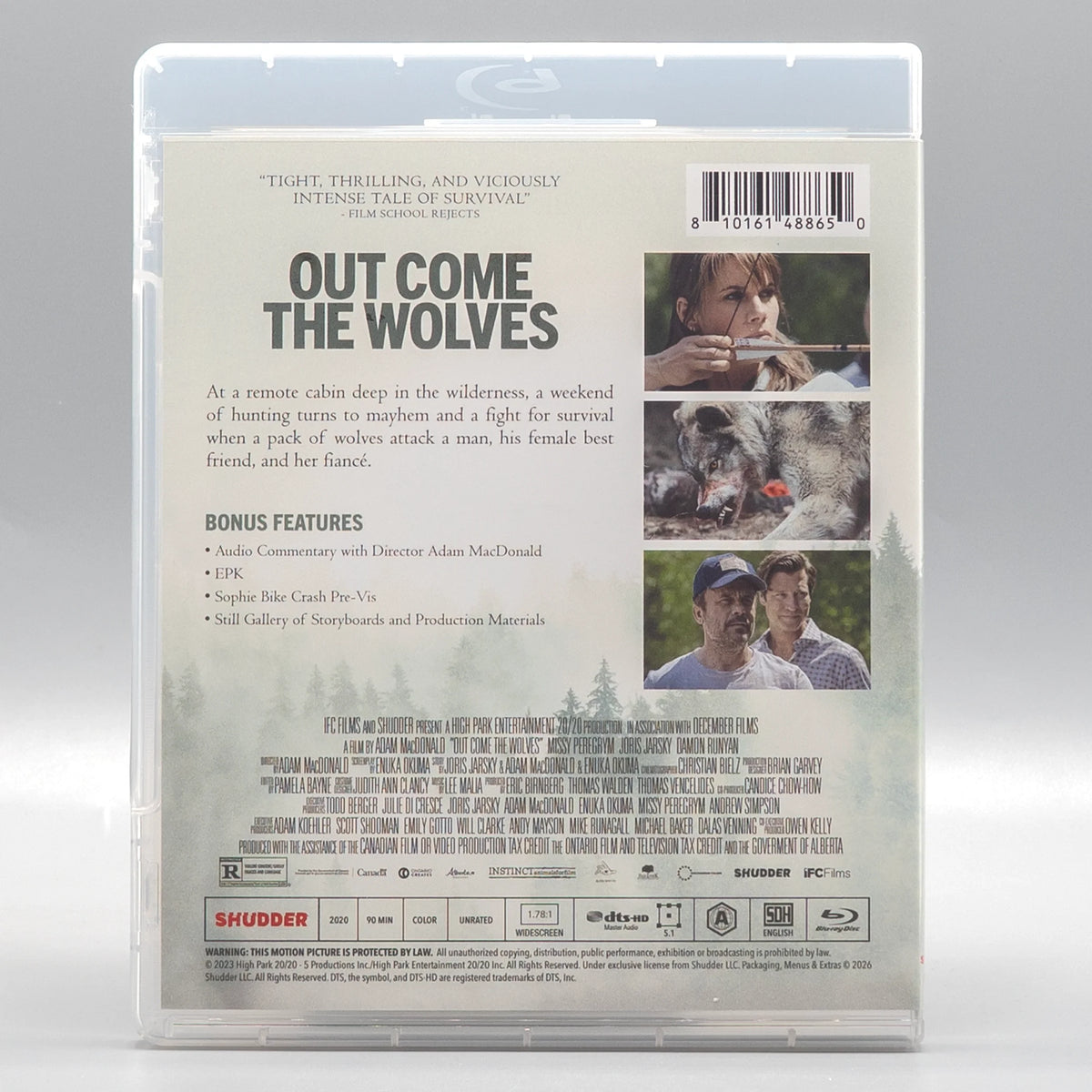 Back case of Out Come the Wolves [Blu-ray]