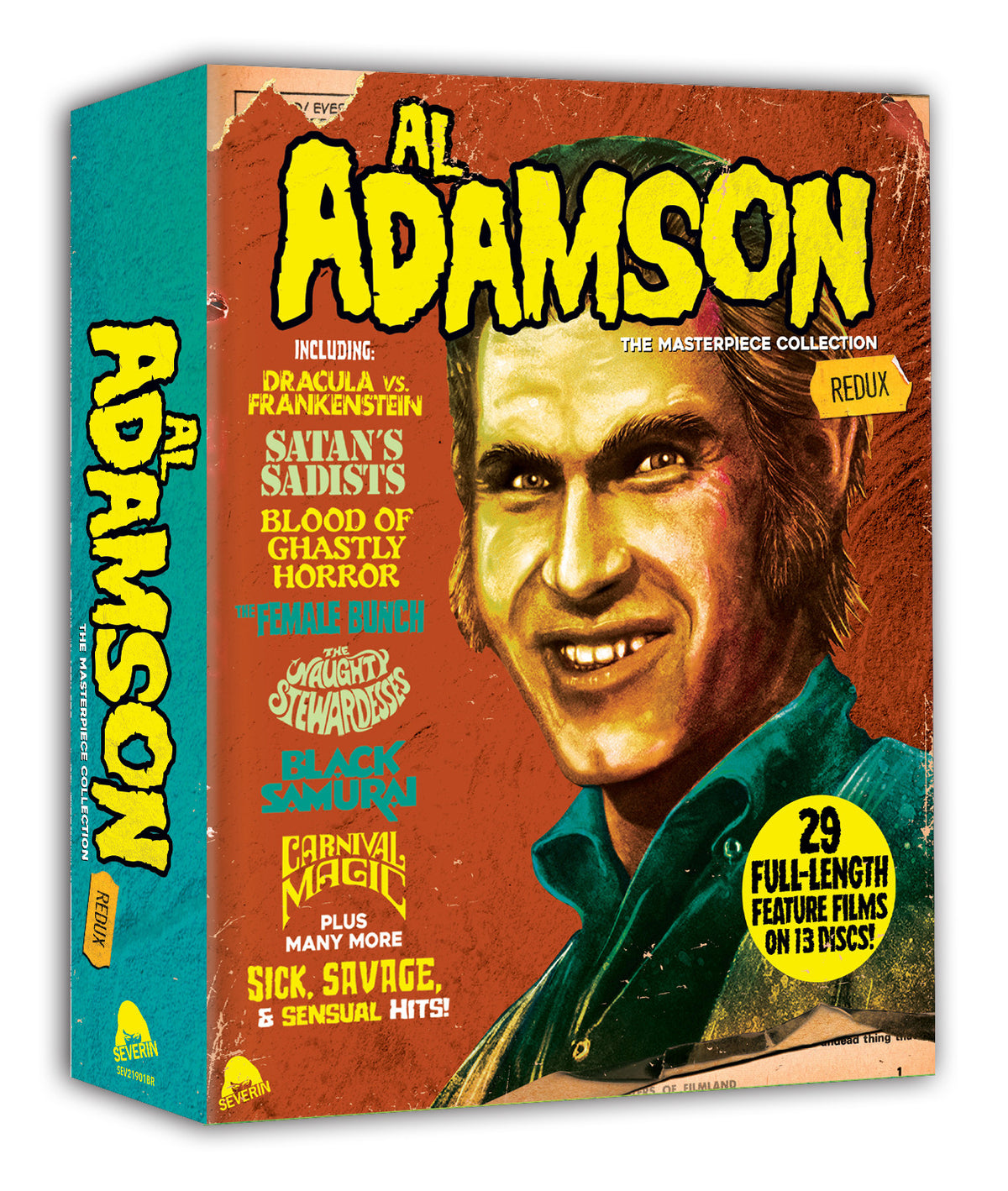 Front cover of Al Adamson: The Masterpiece Collection Redux [Blu-ray]