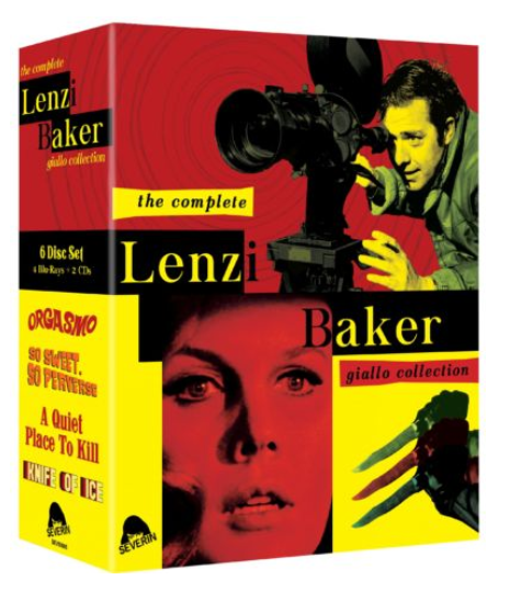 Box art of Complete Lenzi/Baker Giallo 6-Disc Collection [Blu-ray]