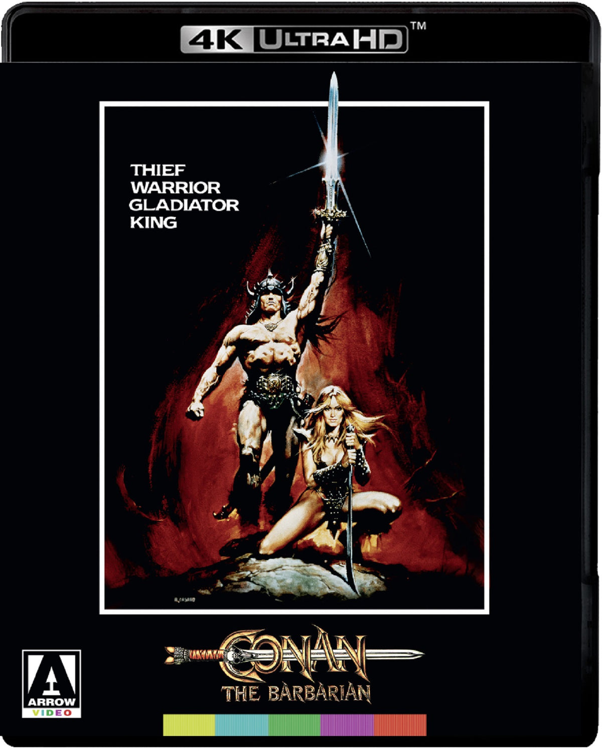 Front cover of Conan The Barbarian [Standard Edition] [4K Ultra HD]