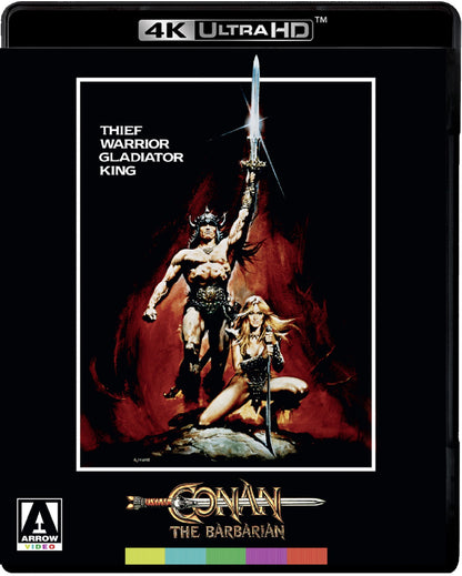 Front cover of Conan The Barbarian [Standard Edition] [4K Ultra HD]