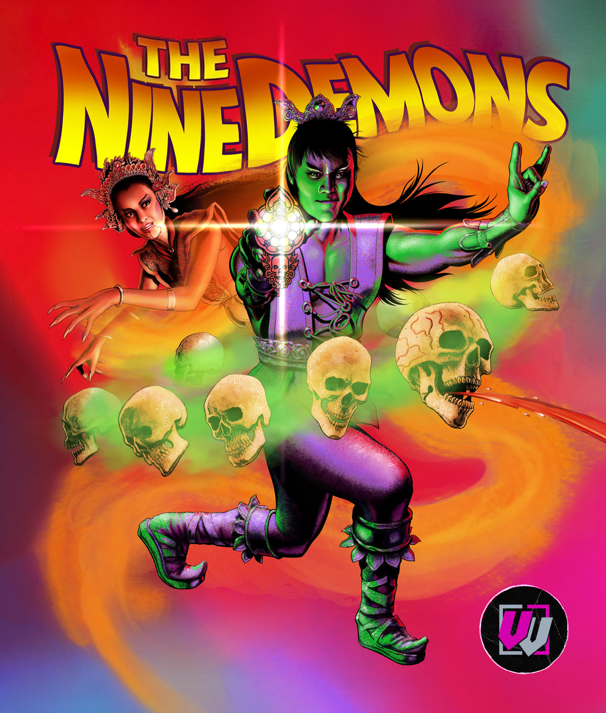 Front cover of The Nine Demons Visual Vengeance Collector's Edition [Blu-ray]