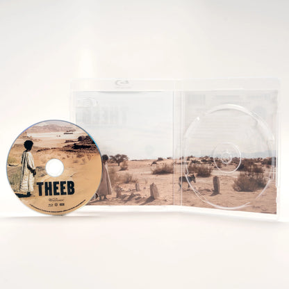 Open case showing disc art of Theeb Limited Edition [Blu-ray]