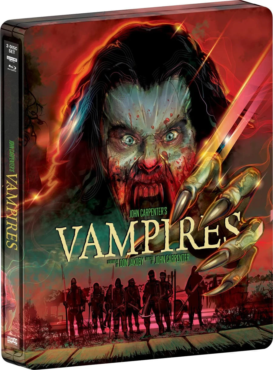 Front cover of Vampires Limited Edition Steelbook [4K Ultra HD + Blu-ray]