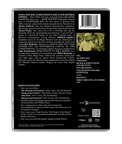 Back case of Soda Pop Joe Limited Slipcover Edition [Blu-ray]