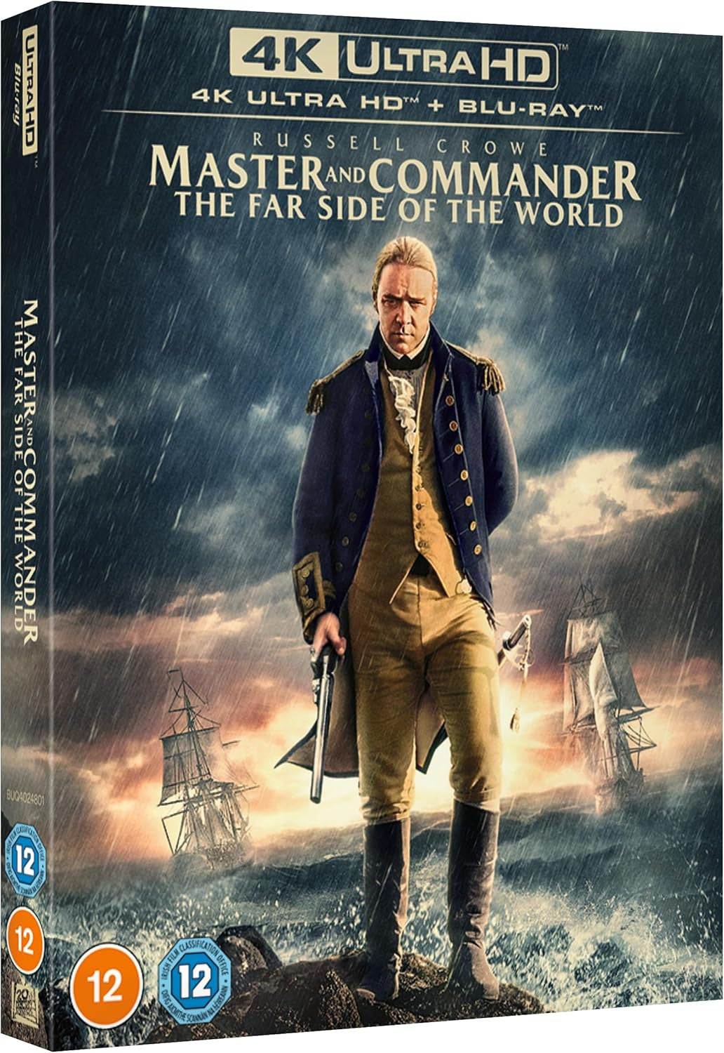 3D art of Master and Commander: Far Side of the World (UK Import) [4K Ultra HD + Region B Blu-ray]