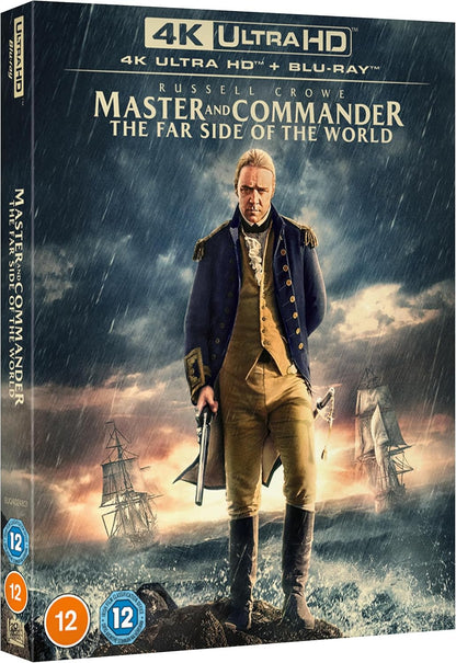 3D art of Master and Commander: Far Side of the World (UK Import) [4K Ultra HD + Region B Blu-ray]