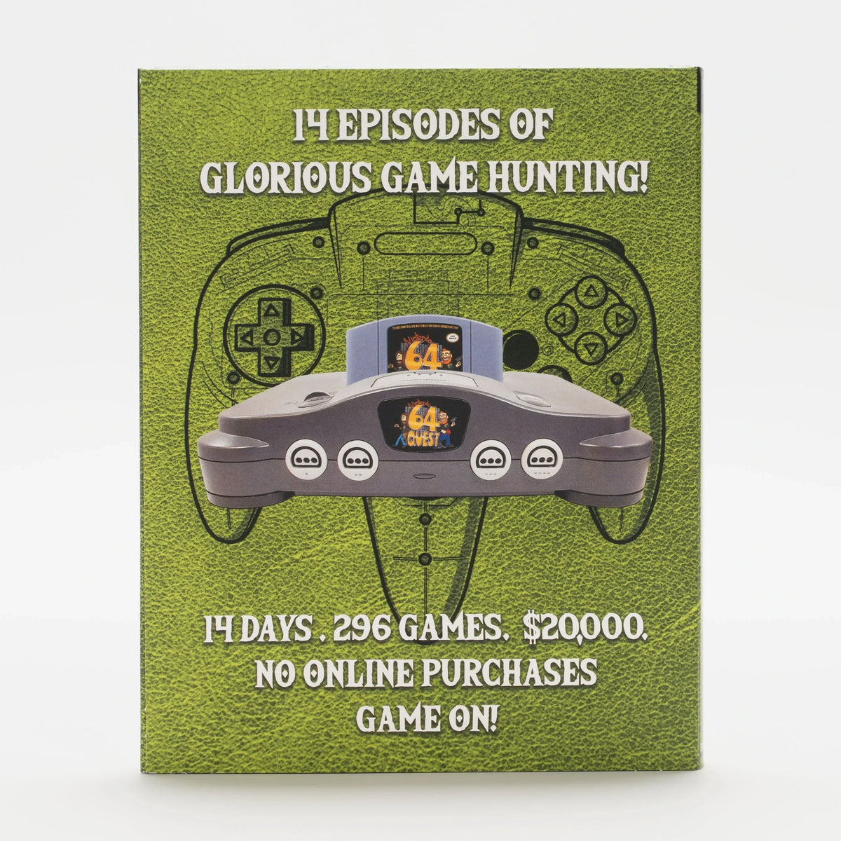 Back cover of Nintendo Quest 64 Limited Edition [Blu-ray]