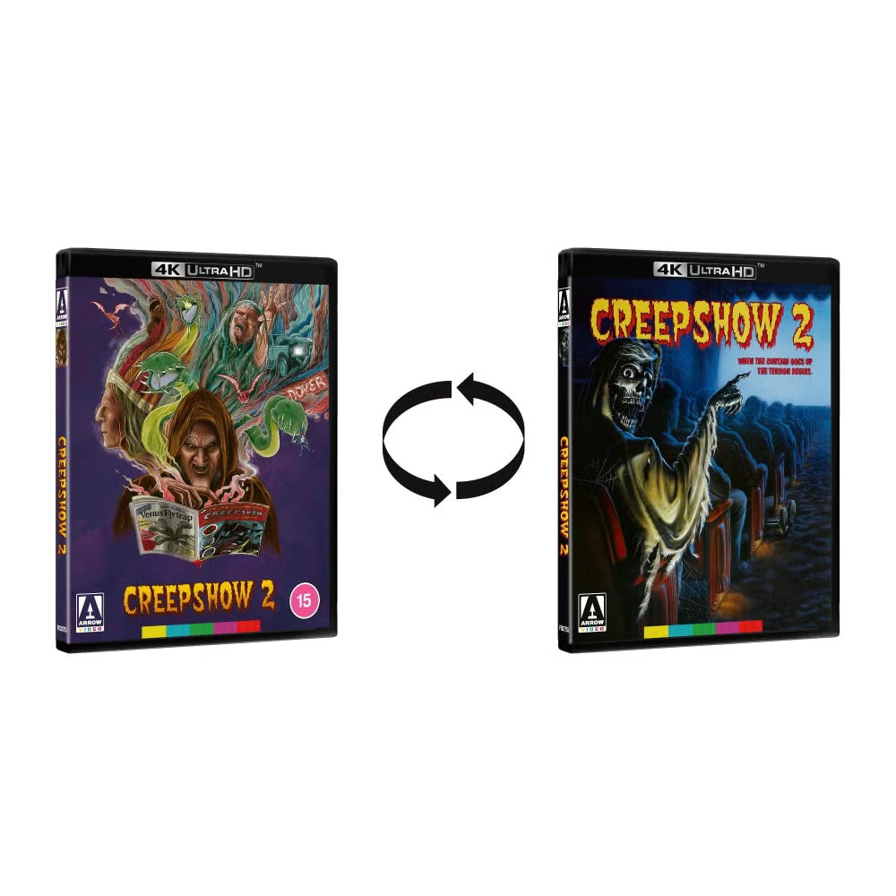 Reversible cover of Creepshow 2 Limited Edition (UK Import) [4K Ultra HD]