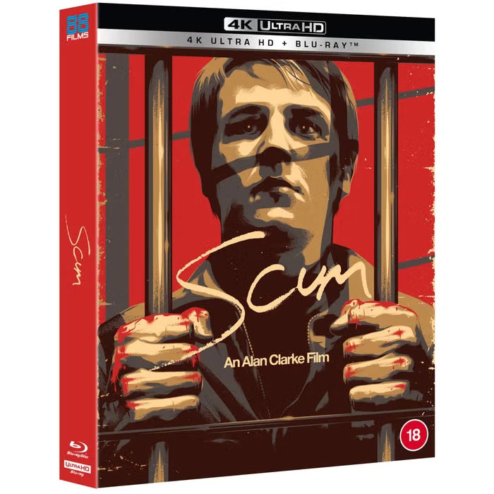Front cover of Scum Limited Edition (UK Import) [4K Ultra HD + Region B Blu-ray]